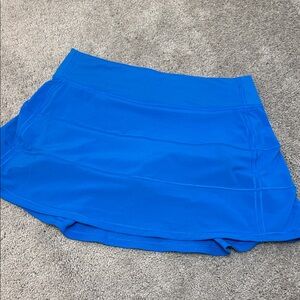 lululemon Poolside Blue Pace Rival Skirt